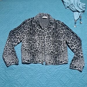 193 - 🐆 Fierce & Fabulous Zara Leopard Knit Jacket